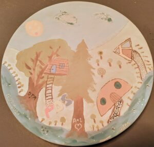 Sigla lut Desen de mână ne-ars